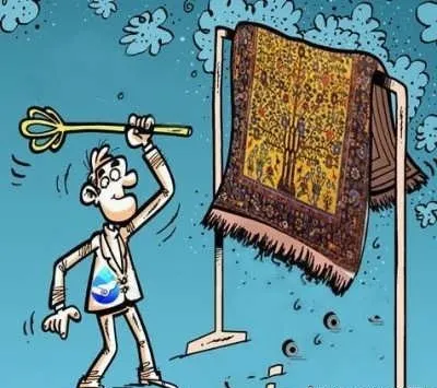 مراحل شستشوی فرش ابریشم